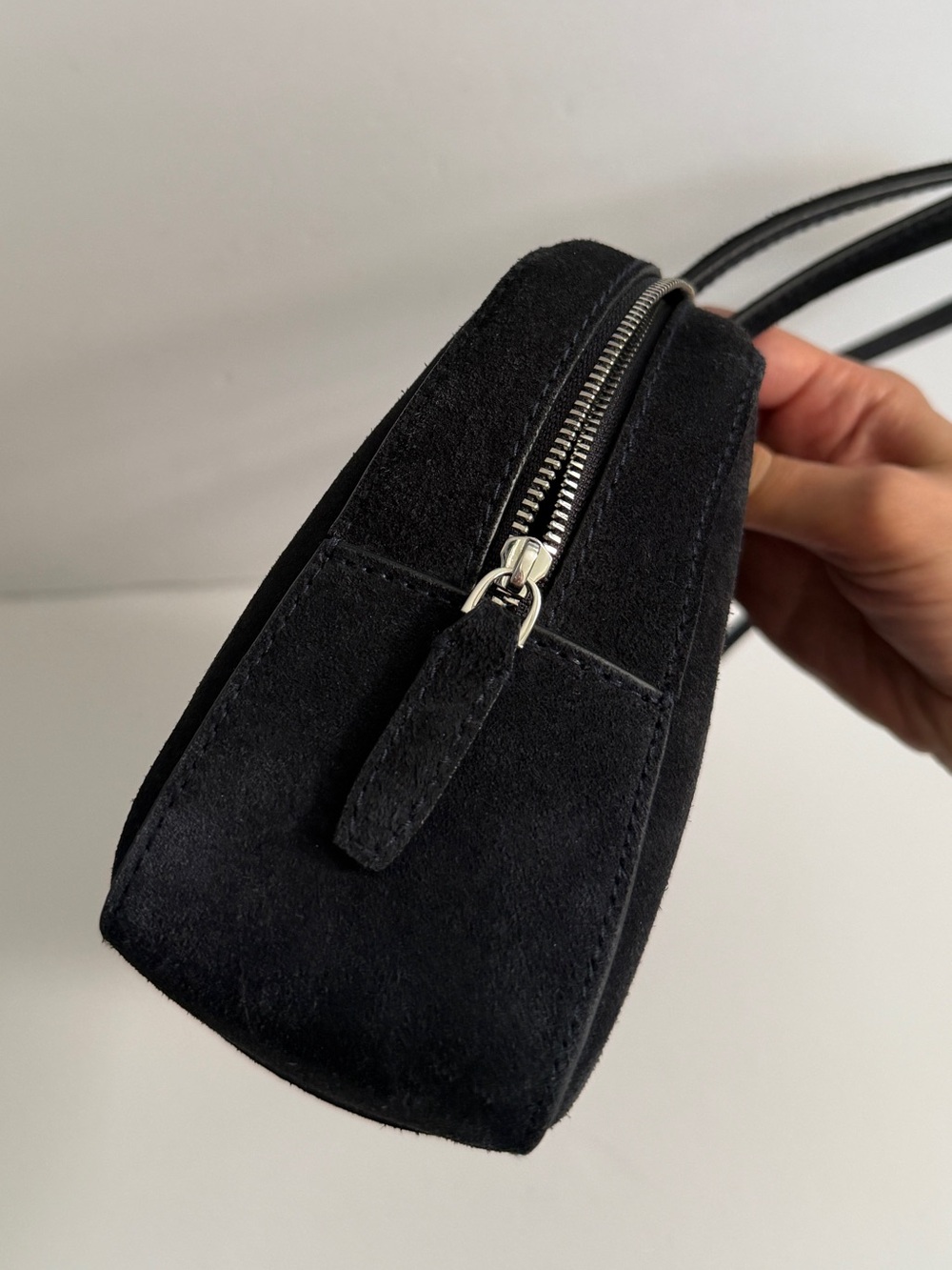 MADEWELL Top Zip Suede Shoulder Bag - New - Picture 8 of 10